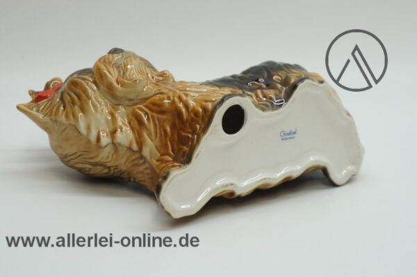 Goebel Hund | Yorkshire Hunde Figur | Porzellanfigur Nr. 30-035-15 boden