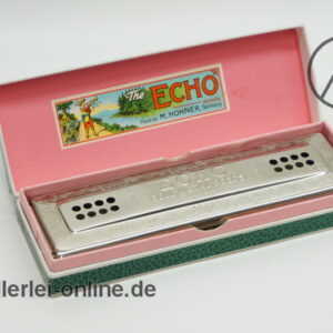 Vintage Harmonika / Mundharmonika | M. Hohner | The Echo 56 /96 M2 C/G