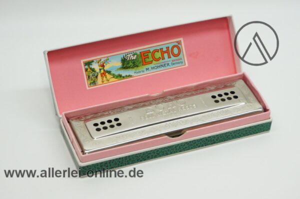 Vintage Harmonika / Mundharmonika | M. Hohner | The Echo 56 /96 M2 C/G