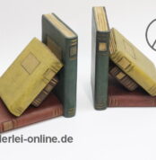 Vintage Buchstützen Paar | Bücherhalter im Bücher-Design | 60s Mid Century Bookends