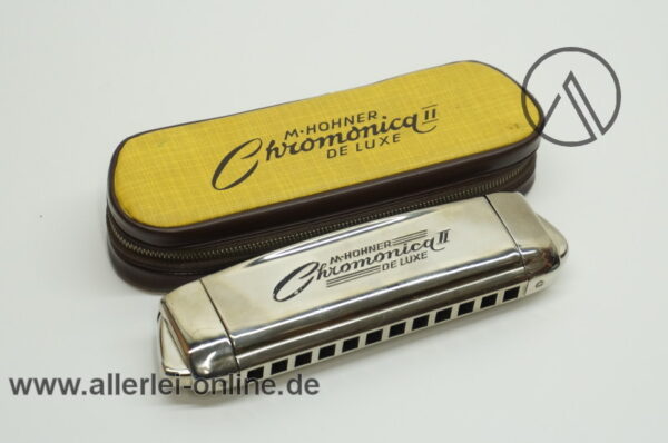 Hohner Harmonika | Chromonica II Deluxe Mundharmonika | C / a440 mit Etui