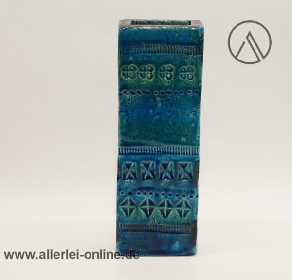 Aldo Londi Italien | Bitossi Keramikvase | Rimini Blue | Vintage 60s Pottery | 727/21