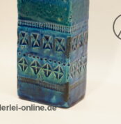 Bitossi Keramikvase | Rimini Blue | Aldo Londi Entwurf | Vintage 60s Pottery | 727/21