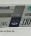 Maxell MX 110 | Audio Kassette | Metal Type IV | Music and Voice Leerkassette | NEU/OVP