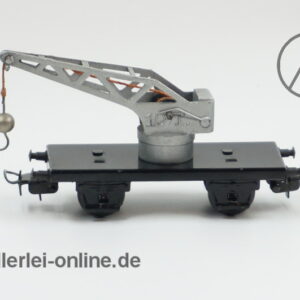 Märklin H0 | Märklin 366 Blech- Kranwagen | 10 T. Kran mit Kugelhaken