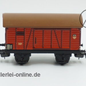 Märklin H0 | Märklin 381 Blech- Güterwagen | Gedeckter Güterwagen