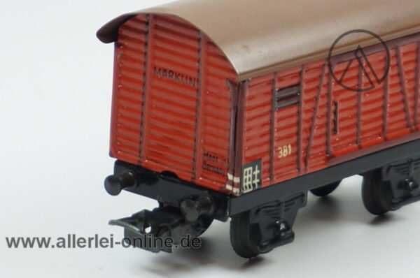 Märklin H0 | Märklin 381 Blech- Güterwagen