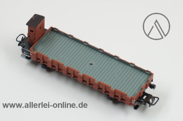 Märklin H0 | Märklin 322 Gußwagen Planwagen mit Bremserhaus