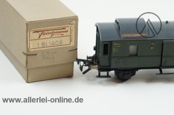 Fleischmann H0 | 1405 Gepäckwagen - Made in US Zone | Packwagen mit OVP