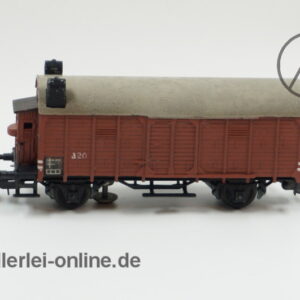 Märklin H0 | Märklin 320 Gedeckter Güterwagen | Gussmodell Güterwagen mit Schlussleuchten