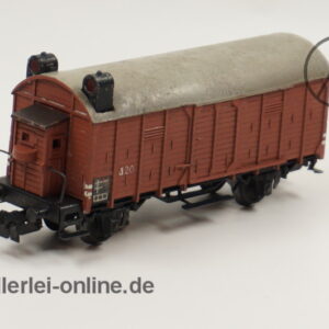 Märklin H0 | Märklin 320 Gedeckter Güterwagen | Gusswagen Güterwagen mit Schlussleuchten