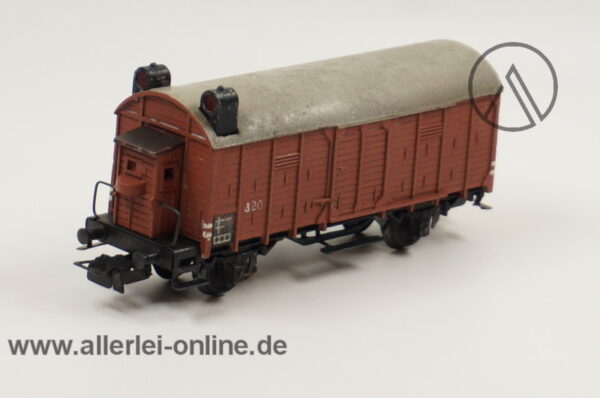 Märklin H0 | Märklin 320 Gedeckter Güterwagen | Gusswagen Güterwagen mit Schlussleuchten