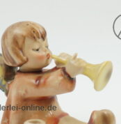 Goebel Engel mit Trompete und Kerzenhalter Figur | Porzellanfigur Nr. 1/40/0 seite