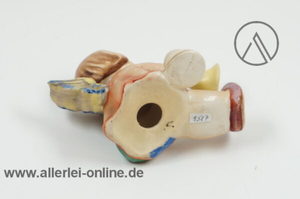 Goebel Engel mit Trompete und Kerzenhalter Figur | Porzellanfigur Nr. 1/40/0 unten