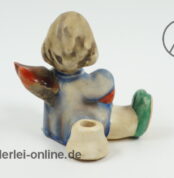 Goebel Engel mit Laute und Kerzenhalter Figur | Porzellanfigur Nr. 1/38/0 Hinten