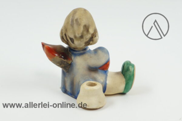 Goebel Engel mit Laute und Kerzenhalter Figur | Porzellanfigur Nr. 1/38/0 Hinten