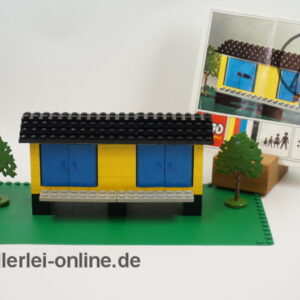 LEGO® 341 Lagerhaus | Eisenbahn Güterschuppen mit Original Bauanleitung | Vintage 60-70er Jahre