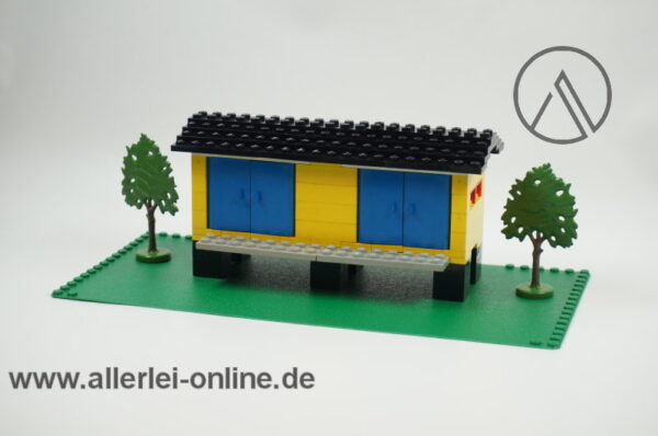 LEGO 341 Lagerhaus | Eisenbahn Güterschuppen mit Bauanleitung | Vintage 60-70er Jahre