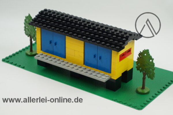Vintage LEGO 341 Lagerhaus | Eisenbahn Güterschuppen mit Original Bauanleitung