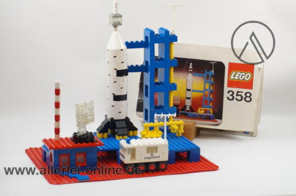 LEGO® 358 Raketen Startrampe | Rocket Launch mit Original Bauanleitung | Vintage 60-70er Jahre