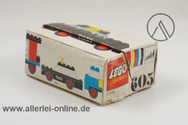 LEGO® 605 TAXI | 605-2 mit Original Bauanleitung Originalverpackung