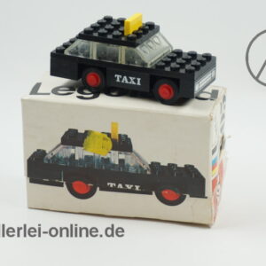 LEGO® 605 TAXI | 605-2 mit Original Bauanleitung und OVP - Originalverpackung