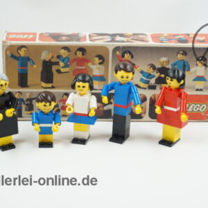 LEGO® 200 C | 5 tlg. Figuren Familien-Set mit OVP - Originalverpackung | Vintage 70er Jahre