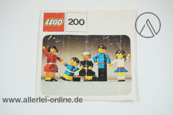 LEGO® 200 C | Figuren Familien-Set Bauanleitung