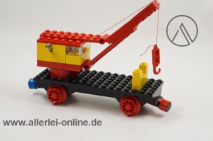 LEGO® 128 | LEGO® 128-2 Eisenbahn - Kranwagen | Mobilkran mit OVP