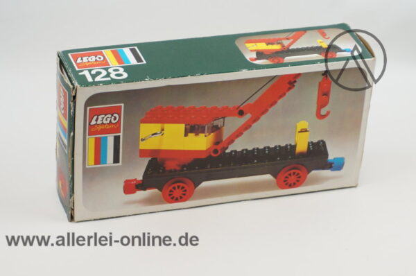 LEGO® 128 | LEGO® 128-2 Eisenbahn Mobilkran mit OVP / Originalverpackung