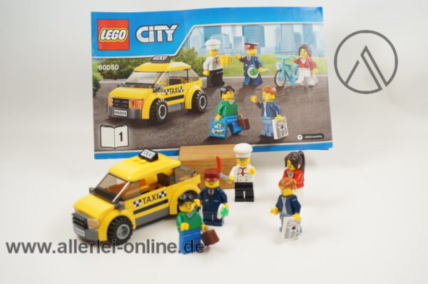 LEGO® City 60050 | LEGO® TAXI und 5 Stk. Figuren mit Original Bauanleitung