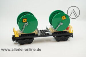 LEGO® City 60052 | LEGO® Eisenbahn Güterwagen mit Kabeltrommeln und Original Bauanleitung