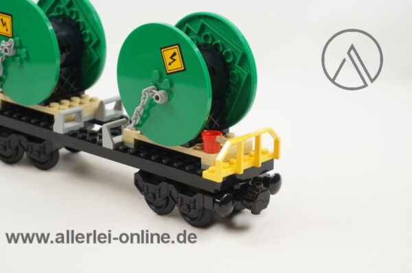 LEGO® City 60052 | LEGO® Eisenbahn Güterwagen mit Kabeltrommeln rechts