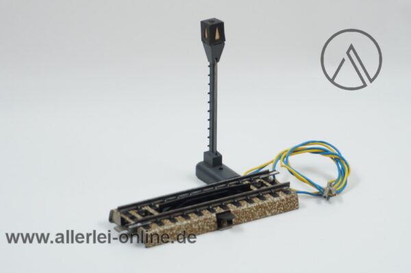 Märklin H0 | Märklin 5112 M-Gleis | Elektrisches Entkupplungs-Gleis mit 5113 Lichtmast