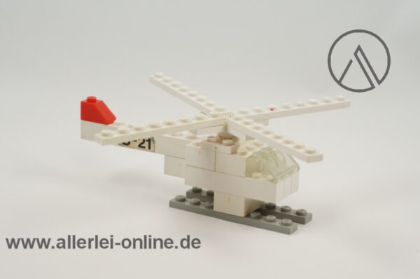 LEGO® 653 | Ambulance und Helicopter mit Original Bauanleitung | Vintage 70er Jahre