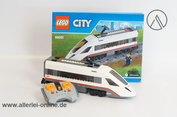 LEGO® City 60051 | LEGO® RC-Eisenbahn Startpackung | ICE-Hochgeschwindigkeitszug mit OVP