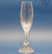 Baccarat France Crystal Massena Champagnerflöte | Sektflöte - Sektkelch Glas | Höhe 22cm