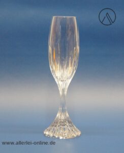 Baccarat France Crystal Massena Champagnerflöte | Sektflöte - Sektkelch Glas | Höhe 22cm