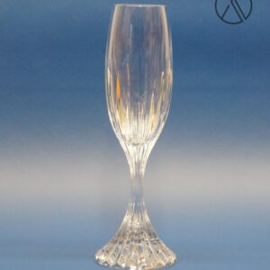 Baccarat France Crystal Massena Champagnerflöte | Sektflöte - Sektkelch Glas | Höhe 22cm