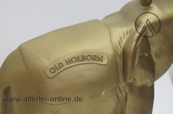 Vintage Old Holborn Tabak Elefant Figur