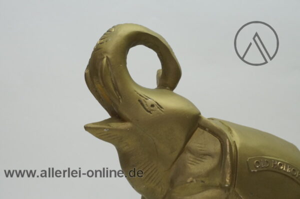 Vintage Old Holborn Tobacco Elefanten Figur