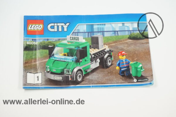 LEGO® City 60052 CARGO Lastwagen Bauanleitung