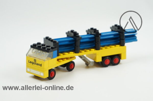 LEGO® 647 | Sattelzug LKW mit Eisenbahn Schienen Beladung | Vintage 70er Jahre