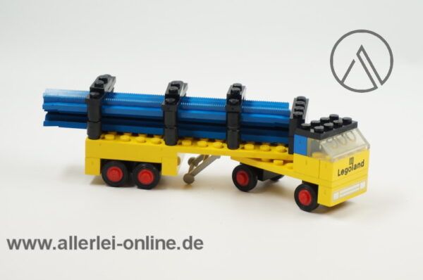 LEGO® 647 | Sattelzug LKW mit Eisenbahn Schienen Beladung | Lorry with Griders Vintage 70er Jahre