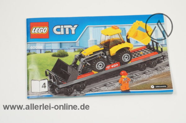 LEGO® City 60098 | LEGO® Baggerlader Original Bauanleitung