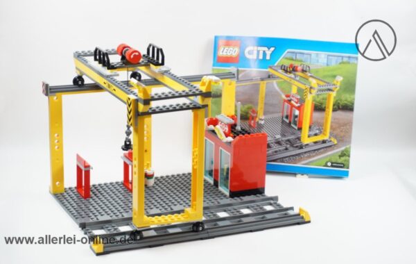 LEGO® City 60052 | LEGO® Eisenbahn Verladestation mit Laufkatze und Original Bauanleitung