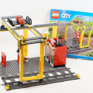 LEGO® City 60052 | LEGO® Eisenbahn Verladestation mit Verladekran und Original Bauanleitung