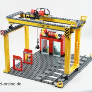 LEGO® City 60052 Eisenbahn Verladestation mit Laufkatze und Original Bauanleitung