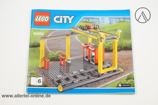 LEGO® City 60052 | LEGO® Eisenbahn Verladestation Bauanleitung