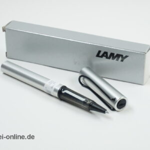 LAMY AL-star 325 | Tintenroller | Rollerball | Silber mit schwarzem Clip | Neu/unbenutzt